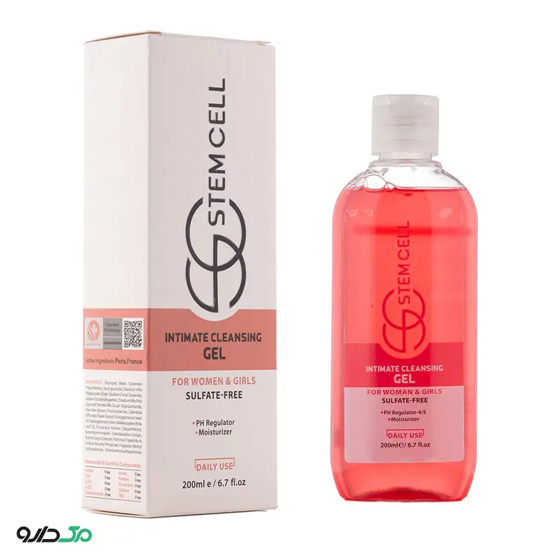 ژل شستشوی بهداشتی بانوان و دوشیزگان استم سل